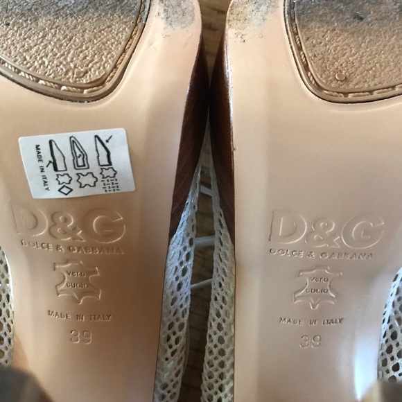 D&G platform lace up heels - Picture 5 of 10